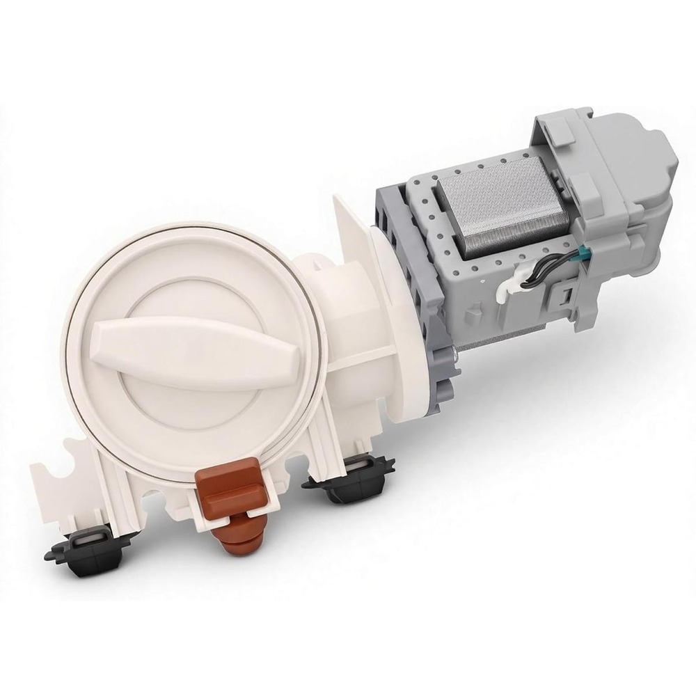 Vypart 461970201671 Washer Drain Pump Assembly White Whirlpool Maytag Kenmore